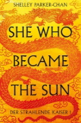 Buchcover und Innenansicht für das Buch: She Who Became the Sun