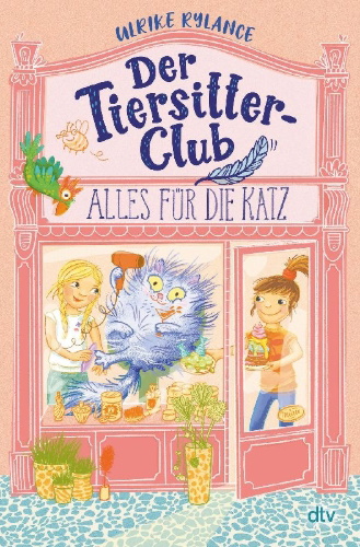 Buchcover und Innenansicht für das Buch: Der Tiersitter-Club - Alles für die Katz