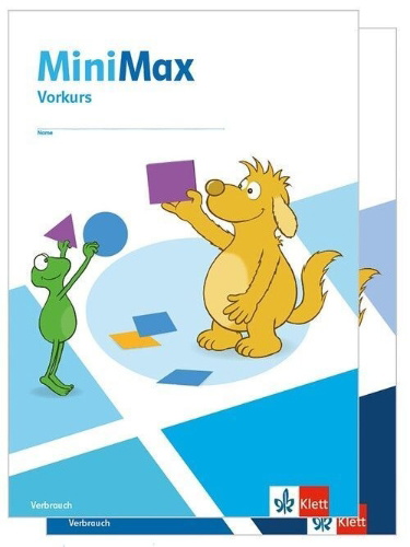 Buchcover und Innenansicht für das Buch: MiniMax Mathe 1-4