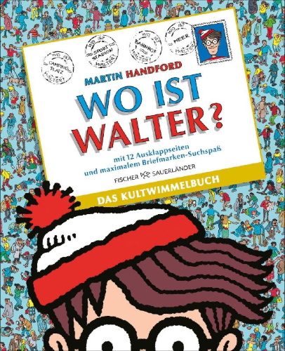 Buchcover und Innenansicht für das Buch: Where is Wally?