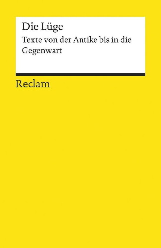 Buchcover und Innenansicht für das Buch: Die Lüge