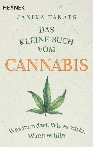 Buchcover und Innenansicht für das Buch: Das kleine Buch vom Cannabis