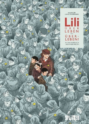 Buchcover und Innenansicht für das Buch: Lili, toujours debout, jusqu'au bout!