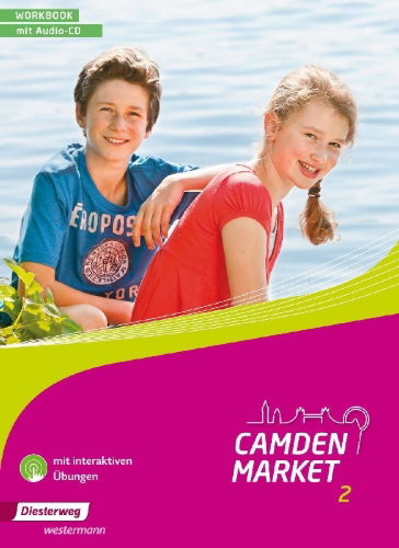 Buchcover und Innenansicht für das Buch: Camden Market 1. Workbook 2 mit Audio-CD und interaktiven Übungen
