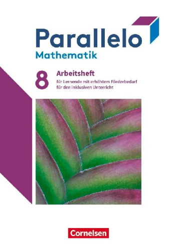 Buchcover und Innenansicht für das Buch: Parallelo 8. Schuljahr - Zu allen Ausgaben - Arbeitsheft mit Lösungen