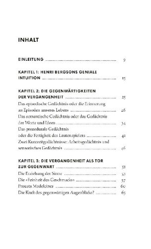 Buchcover und Innenansicht für das Buch: Vivre avec son passé
