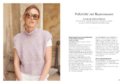 Buchcover und Innenansicht für das Buch: Stricken im Scandi- und Oversize Look