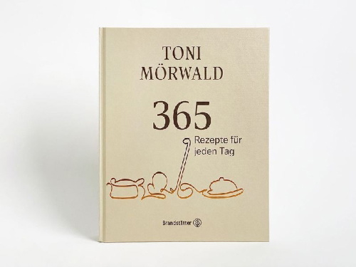 Buchcover und Innenansicht für das Buch: 365 Rezepte für jeden Tag