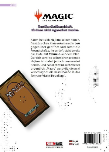 Buchcover und Innenansicht für das Buch: Magic: The Gathering - Zerstöre die Menschheit. Sie kann nicht regeneriert werden. 08