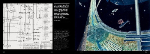Buchcover und Innenansicht für das Buch: Space Journal. The Art of Discovery and Adventure