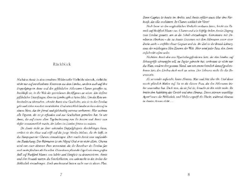 Buchcover und Innenansicht für das Buch: Liga Lexis - Silberhelle Welten