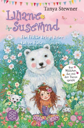 Buchcover und Innenansicht für das Buch: Liliane Susewind - Ein Eisbär kriegt keine kalten Füße