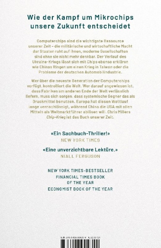 Buchcover und Innenansicht für das Buch: Chip War. The Fight for the World's Most Critical Technology