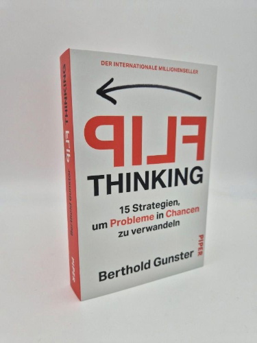 Buchcover und Innenansicht für das Buch: FLIP Thinking