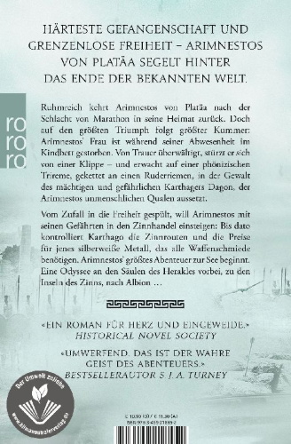 Buchcover und Innenansicht für das Buch: Poseidon's Spear