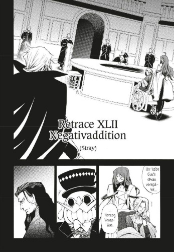Buchcover und Innenansicht für das Buch: Pandora Hearts