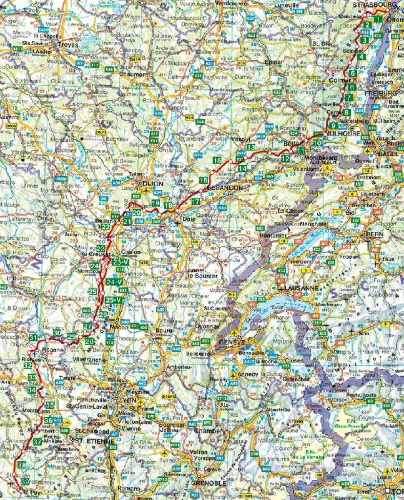 Buchcover und Innenansicht für das Buch: Französischer Jakobsweg