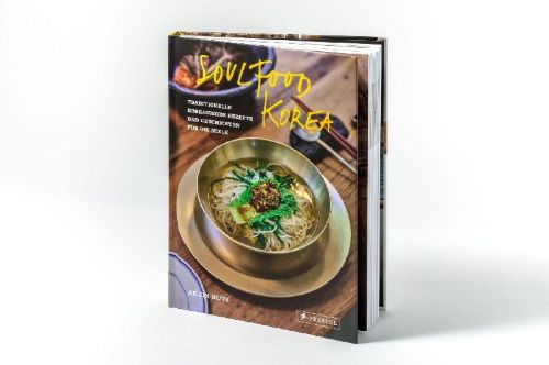 Buchcover und Innenansicht für das Buch: Korean Soulfood. Koreaanse verhalen en recepten