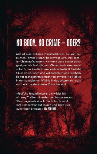 Buchcover und Innenansicht für das Buch: No Body, No Crime