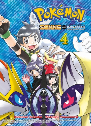 Buchcover und Innenansicht für das Buch: Pokémon - Sonne und Mond