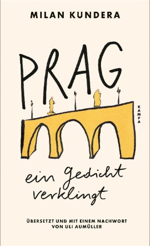 Buchcover und Innenansicht für das Buch: Quatre-vingt-neufs mots | Prague, poème qui disparaît