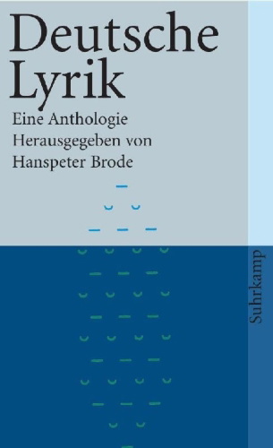 Buchcover und Innenansicht für das Buch: Deutsche Lyrik