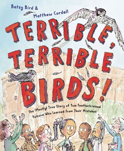 Buchcover und Innenansicht für das Buch: Terrible, Terrible Birds!