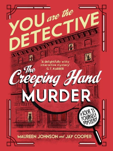 Buchcover und Innenansicht für das Buch: You Are The Detective
