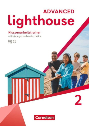 Buchcover und Innenansicht für das Buch: Lighthouse Band 2: 6. Schuljahr - Klassenarbeitstrainer mit Audios, Erklärfilmen und Lösungen