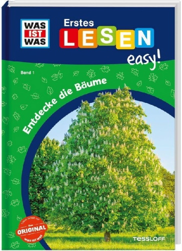 Buchcover und Innenansicht für das Buch: WAS IST WAS Erstes Lesen easy! Band 1. Entdecke die Bäume