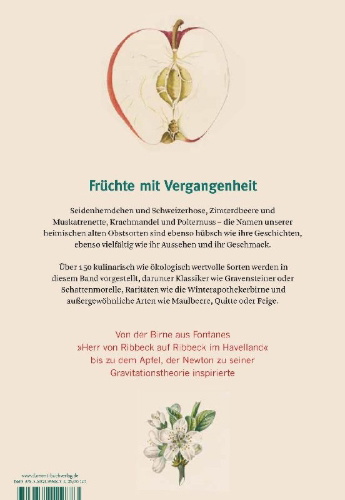Buchcover und Innenansicht für das Buch: Die alten Obstsorten