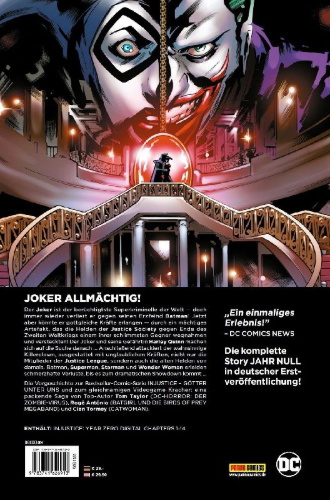 Buchcover und Innenansicht für das Buch: Injustice: Gods Among Us: Year Zero - The Complete Collection