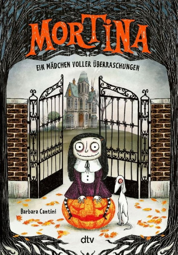 Buchcover und Innenansicht für das Buch: Mortina. Una storia che ti fara morire dal ridere