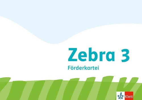 Buchcover und Innenansicht für das Buch: Zebra 3. Förderkartei Klasse 3