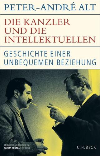 Buchcover und Innenansicht für das Buch: Die Kanzler und die Intellektuellen