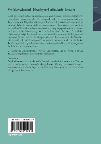 Buchcover und Innenansicht für das Buch: Vielfalt erwünscht! - Diversity und Inklusion im Lehramt