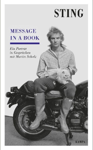 Buchcover und Innenansicht für das Buch: Sting - Message in a book