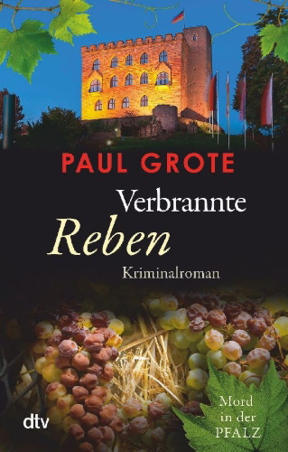 Buchcover und Innenansicht für das Buch: Verbrannte Reben