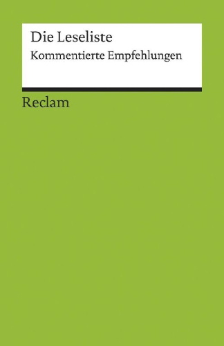 Buchcover und Innenansicht für das Buch: Die Leseliste