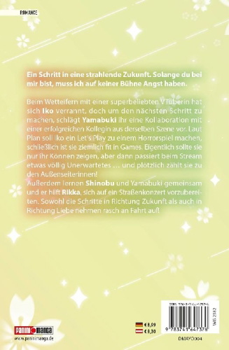 Buchcover und Innenansicht für das Buch: Midnight Heart Tune: Das Mädchen hinter der Stimme 04