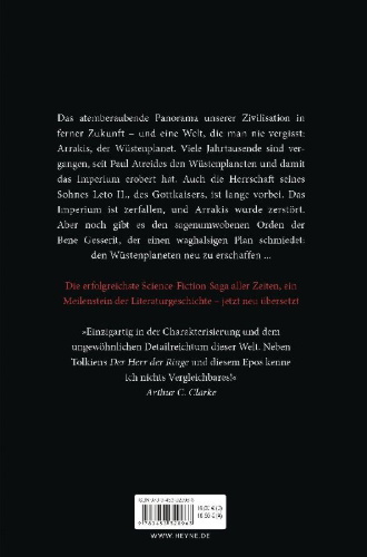 Buchcover und Innenansicht für das Buch: Chapterhouse - Dune