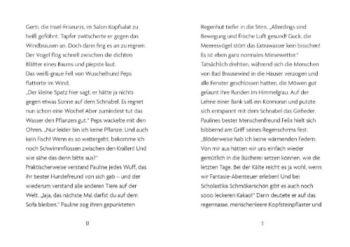 Buchcover und Innenansicht für das Buch: Insel der Tier-Abenteuer 4: Wilder Wetter-Schluckauf