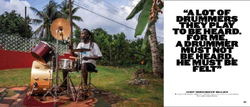 Buchcover und Innenansicht für das Buch: The Drum Thing (compact edition)