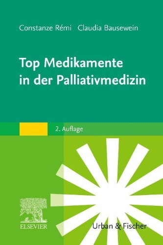 Buchcover und Innenansicht für das Buch: Top Medikamente in der Palliativmedizin