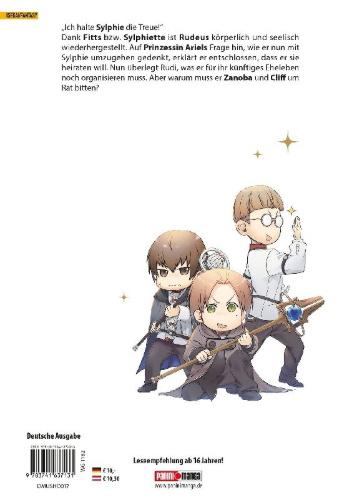 Buchcover und Innenansicht für das Buch: Mushoku Tensei - In dieser Welt mach ich alles anders 17