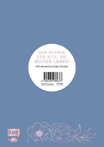 Buchcover und Innenansicht für das Buch: I'd rather be reading ... - Mein Jahresplaner 2027: Für alle #booklover