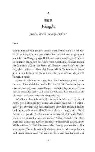 Buchcover und Innenansicht für das Buch: Sketched in Your Heart (Fandom Love 1)