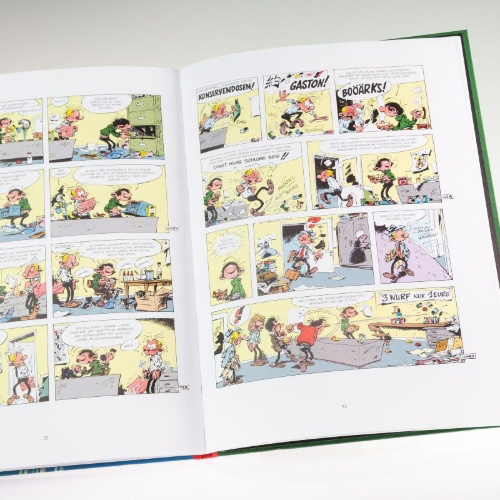 Buchcover und Innenansicht für das Buch: Un gaffeur sachant gaffer