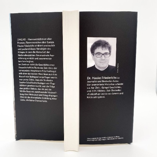 Buchcover und Innenansicht für das Buch: Flammenzeichen