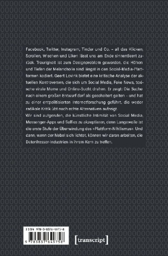 Buchcover und Innenansicht für das Buch: Digitaler Nihilismus